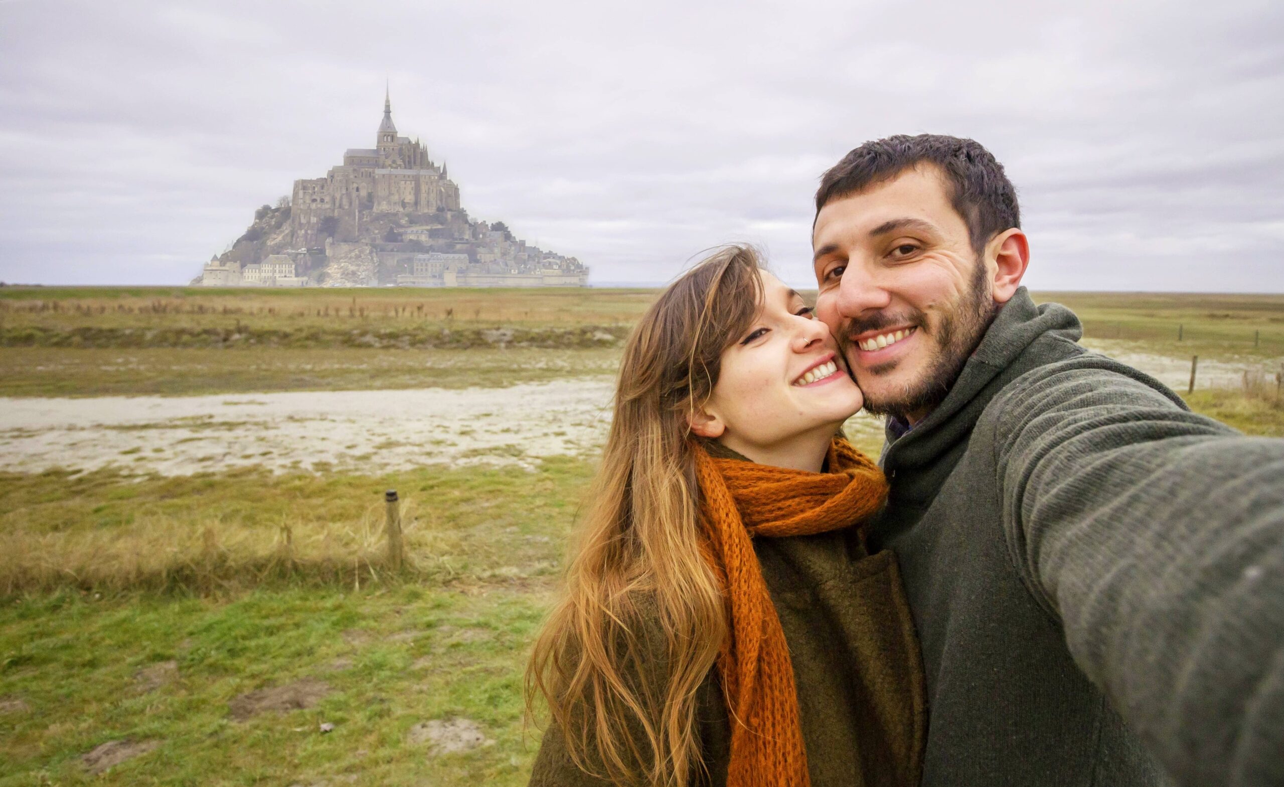 couple au mont st michel